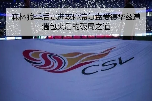 森林狼季后赛进攻停滞复盘爱德华兹遭遇包夹后的破局之道